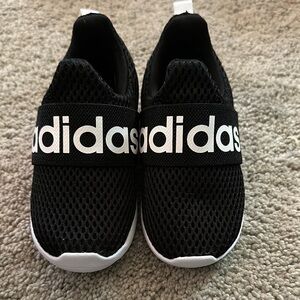 Adidas Kids Black Slip-On Shoes